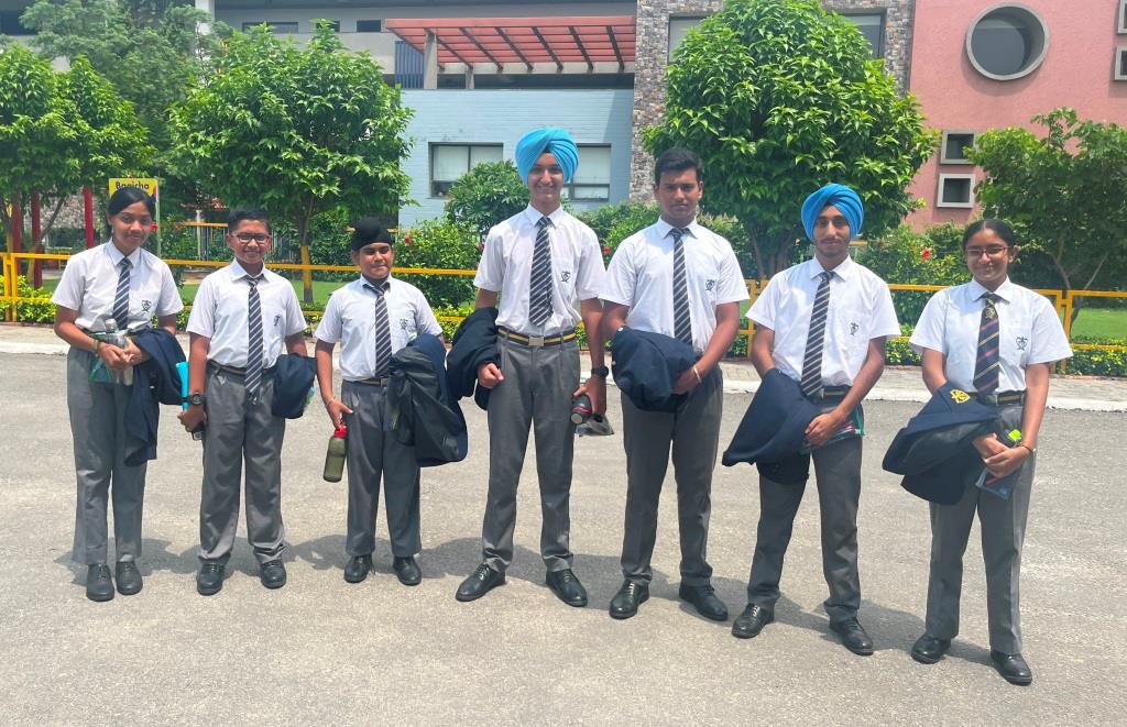 YPS MOHALI AT THE MATHLETICS QUIZ, FARIDABAD